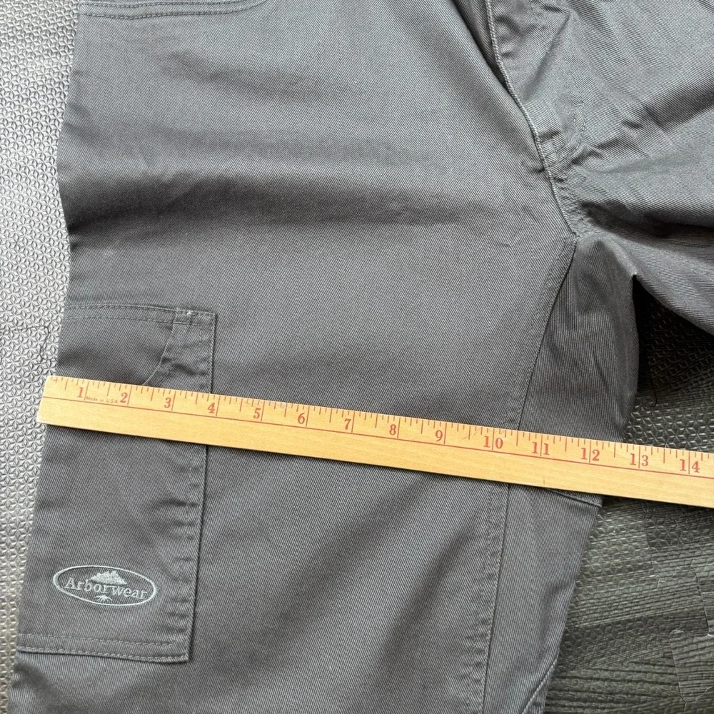 NEW Arborwear Original Tree Climbers Pants Mens Size 38x30 Dark Gray Work Canvas